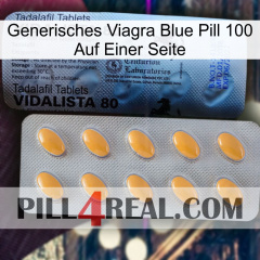 Generic Viagra Blue Pill 100 On One Side 44